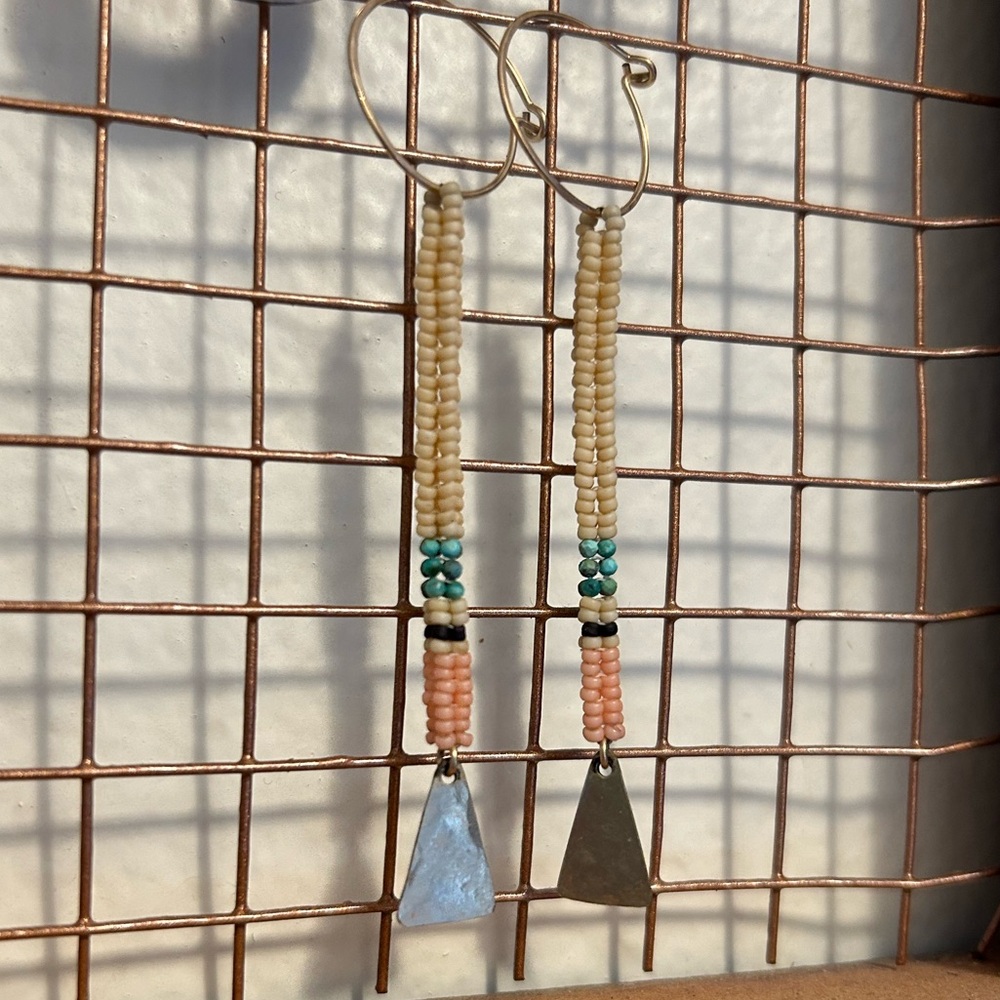 Freestone handmade goldfill and bead dangles